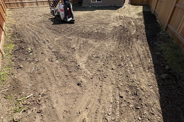Landscaping project