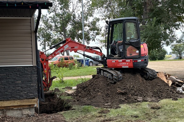 Landscaping project