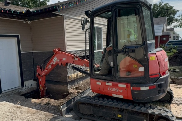 Landscaping project