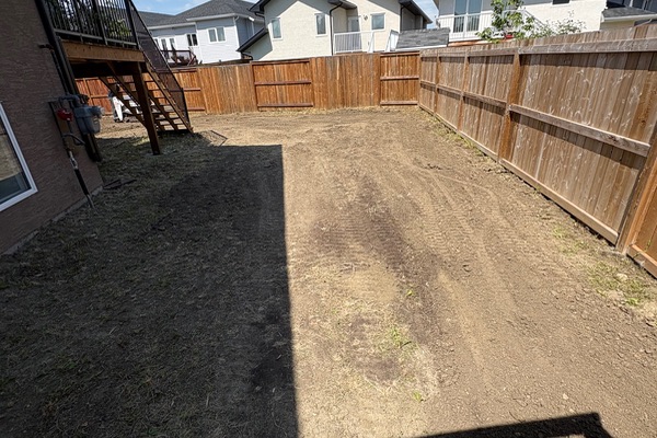 Landscaping project