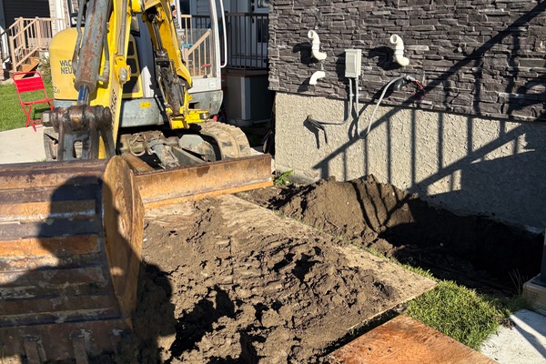 Landscaping project