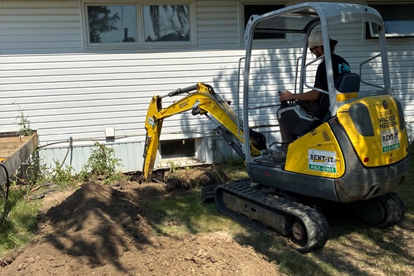 Landscaping project